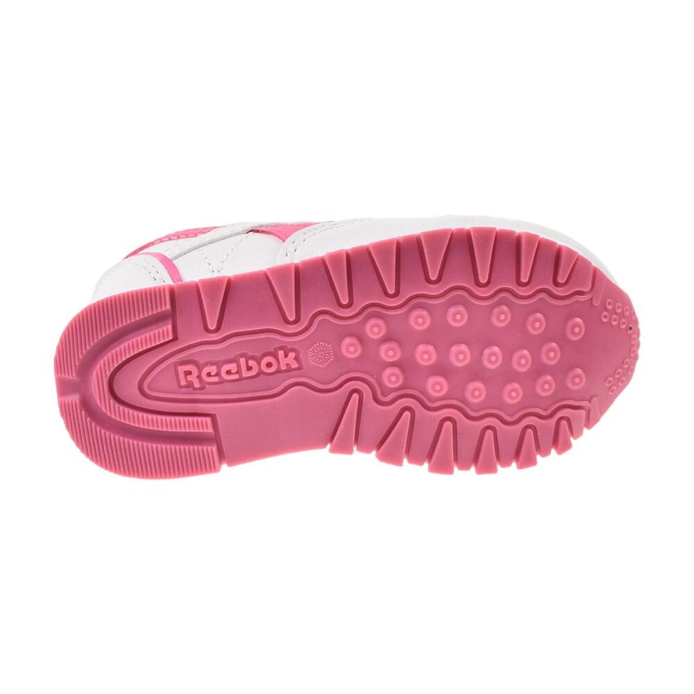Reebok Classic Leather Step Flash Toddlers' Shoes White/Pink 100209580