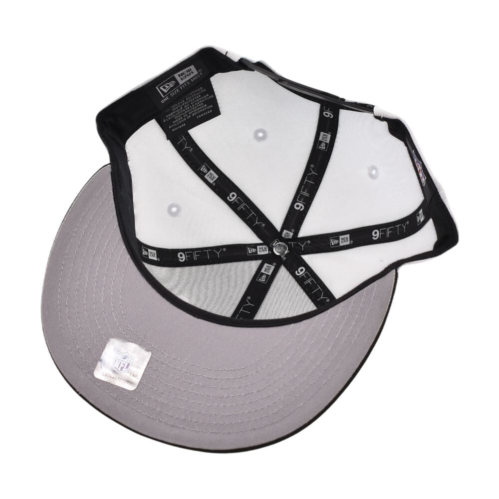 New Era Las Vegas Raiders 2 Tone 9Fifty Men's Snapback Hat White 11872958