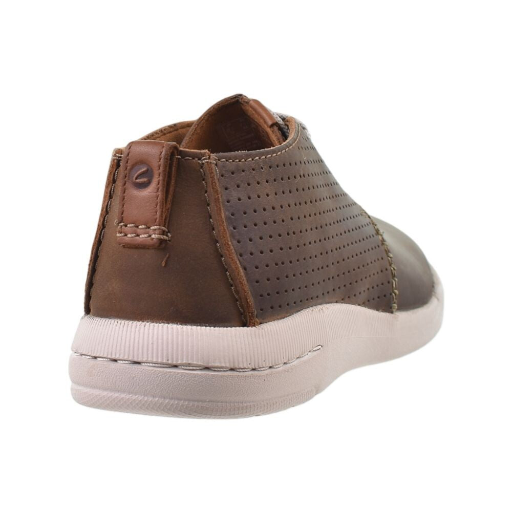 Clark’s Men’s Drift Way Seam Brown Leather‎ Shoes, Size 71/2 M, NWT Mens Flexway 2Eye Brown Nubuck Boat Shoe | Clarks main image 3