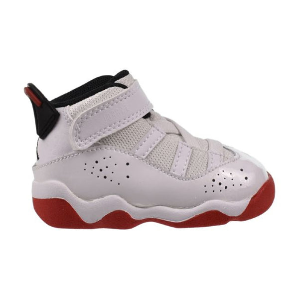 Jordan 6 Rings (TD) Toddler Basketball Shoes White-Red