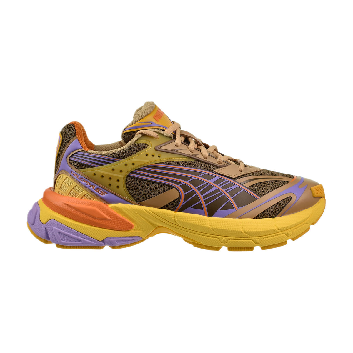 Puma Velophasis Men's Shoes Chocolate Chip-Flaxen