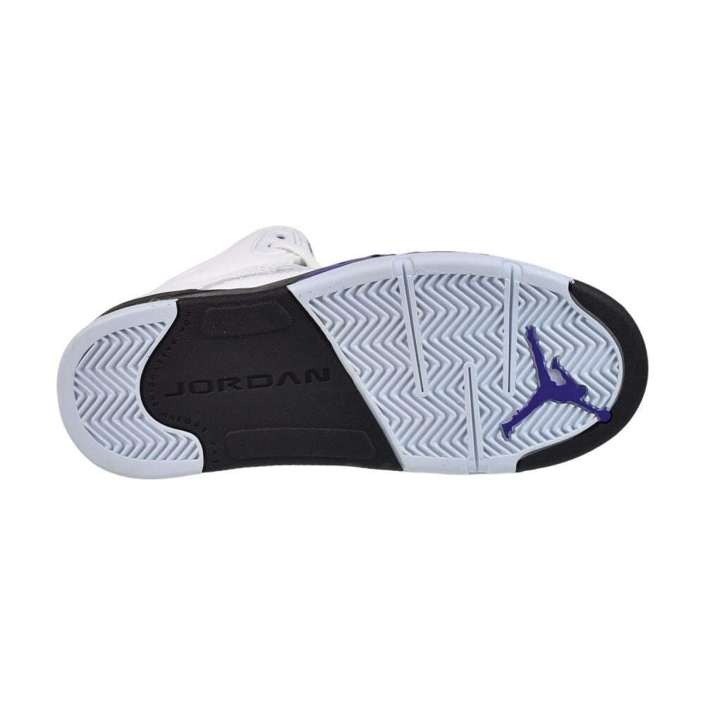Jordan 5 Retro (PS) Little Kids' Shoes White/Dark Concord/Black 440889-141