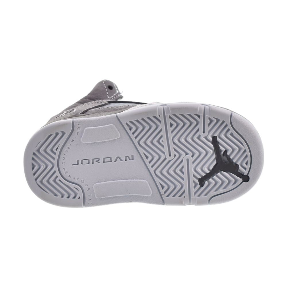 Jordan 5 Retro (TD) Toddlers' Shoes Light Graphite/White-Grey 440890-002