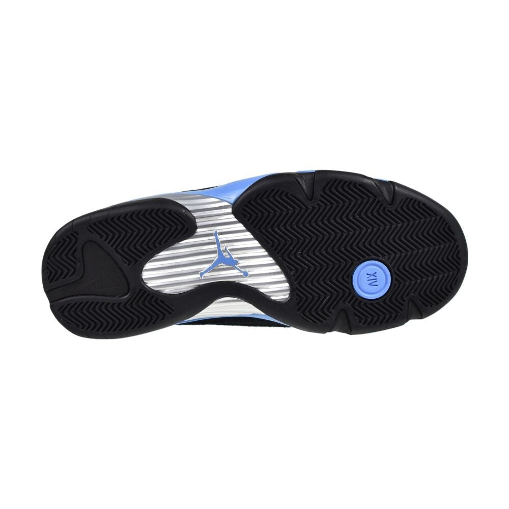 Air Jordan 14 Retro Men's Shoes Black/White-University Blue 487471-007