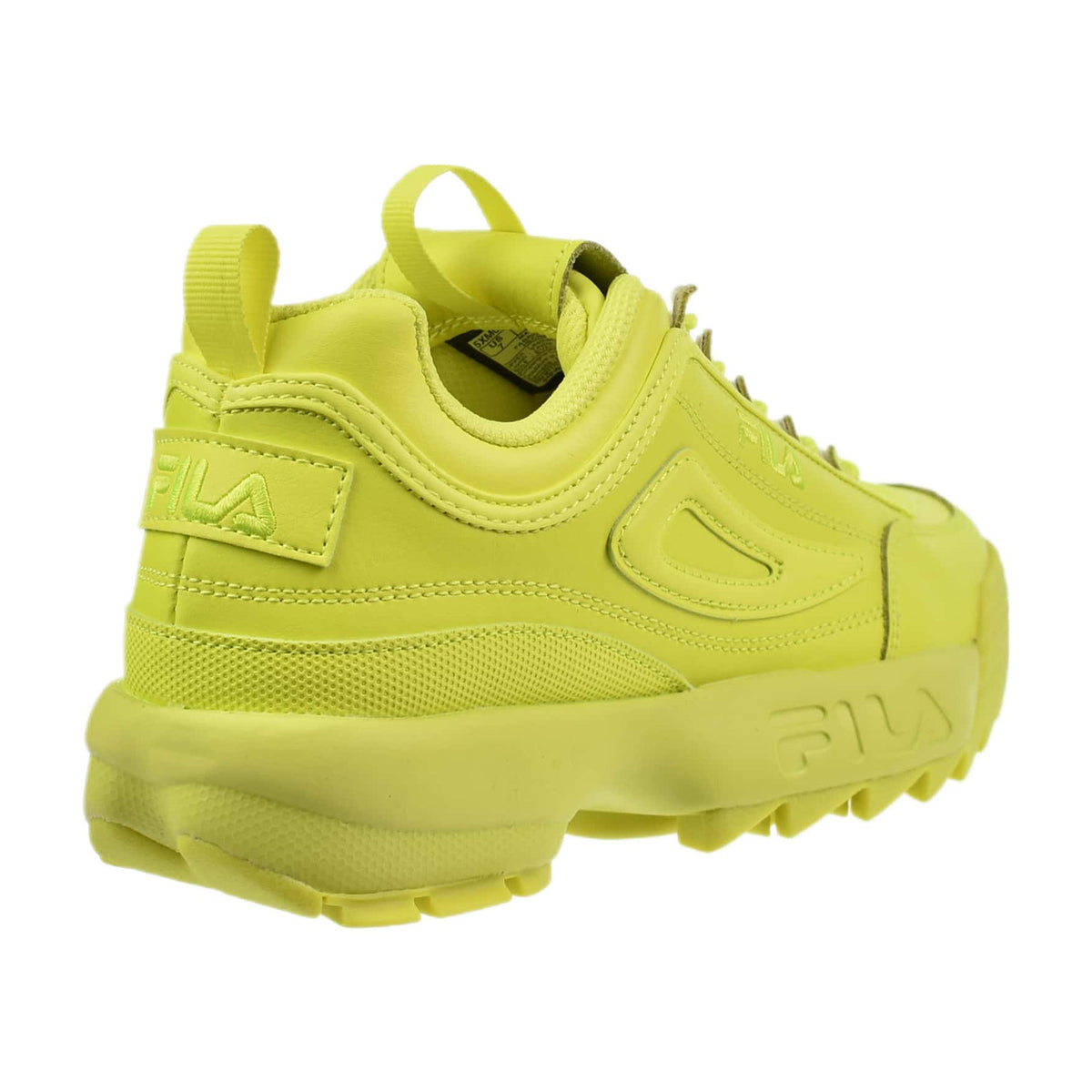 Fila lime green shops