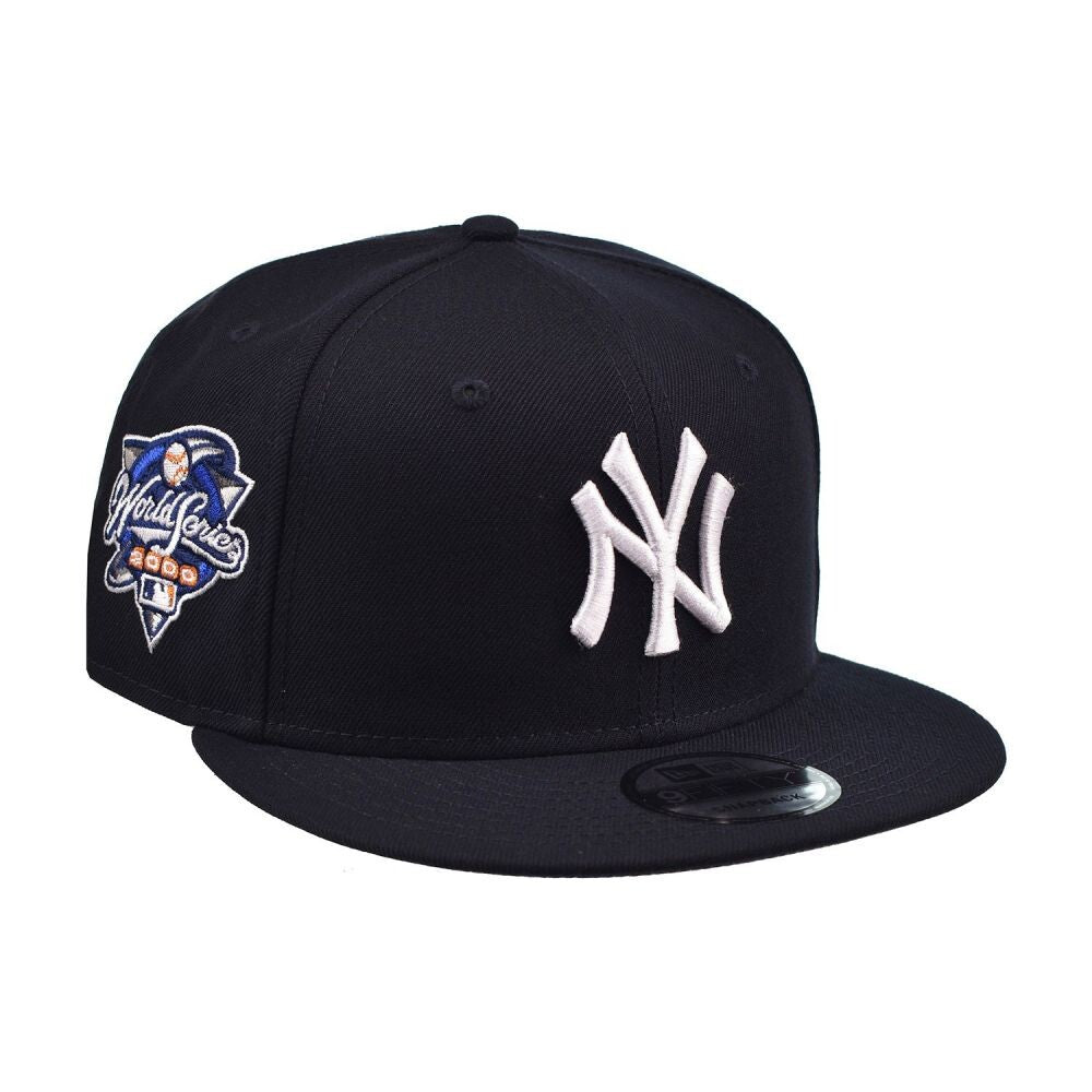 New Era NY Yankees 2000 World Series Men's Snapback Hat Navy 60400836 (OS)