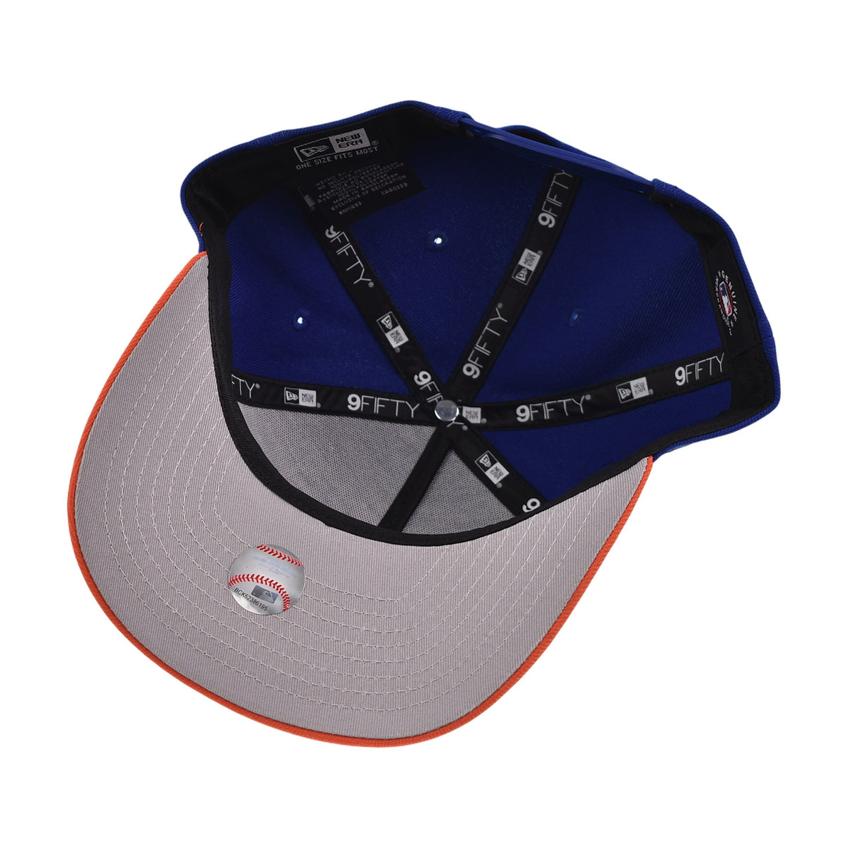 New Era NY Mets A-Frame 9Fifty Men's Snapback Hat Blue 60750511