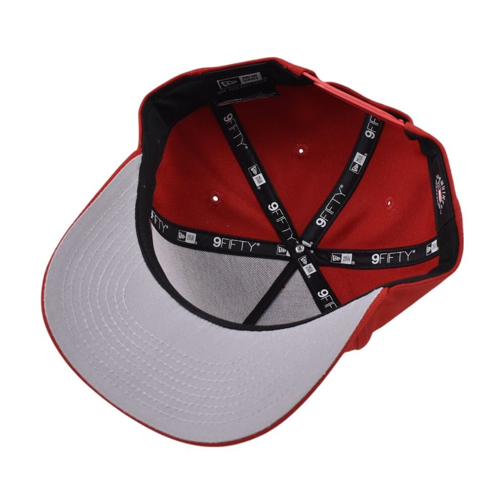 New Era A-Frame NY Yankees 9Fifty Men's Snapback Hat Scarlet 60873565