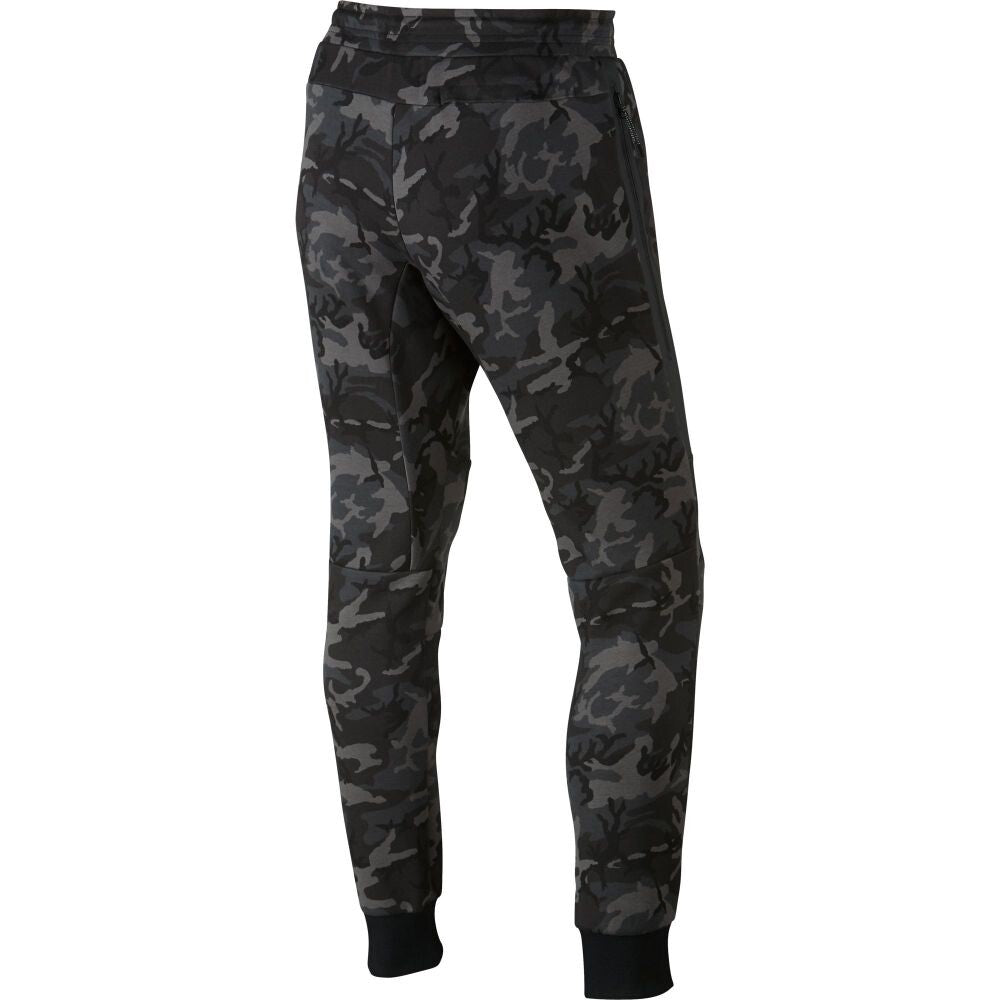 Nike Tech Fleece Camo Men's Sweatpant Medium Ash-Black 682852-233