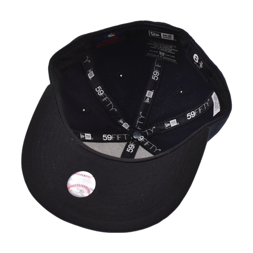 New Era Cleveland Indians Chief Wahoo 59Fifty Kids' Fitted Hat Navy 70360246