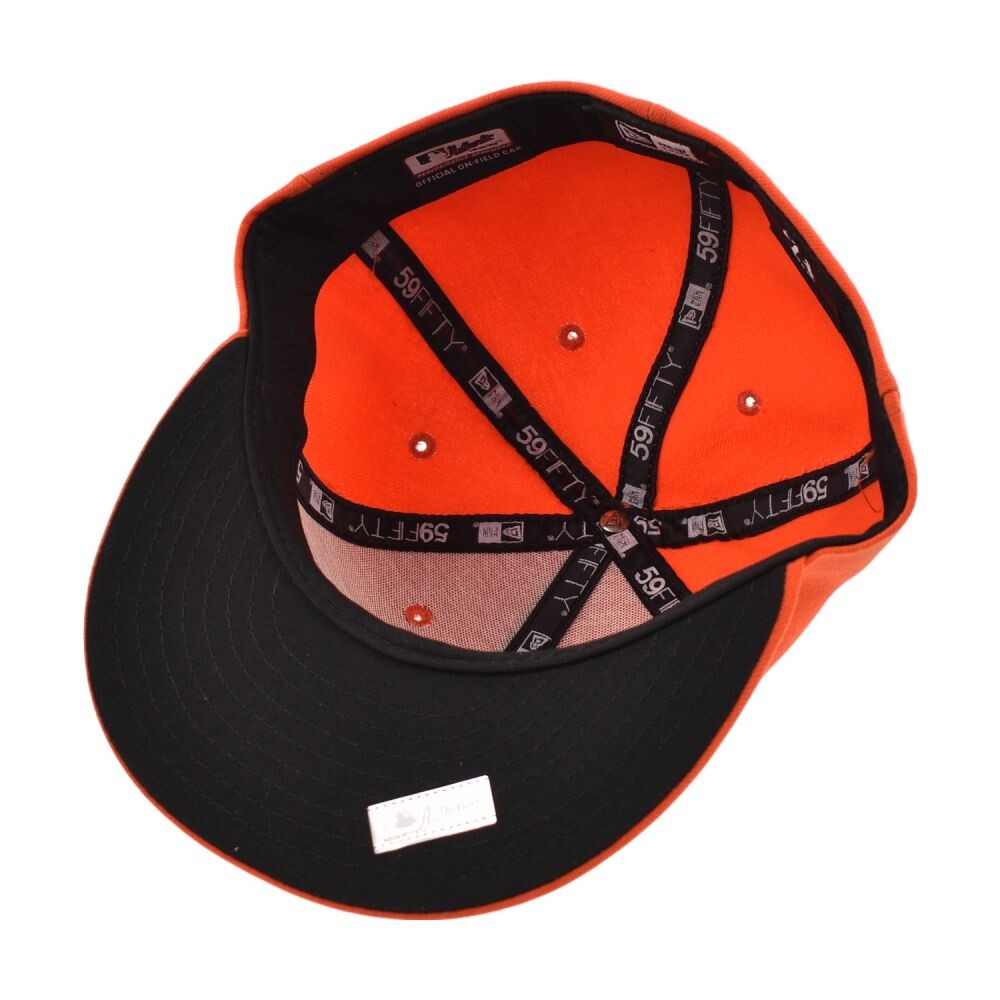 New Era Miami Marlins 59Fifty Men's Fitted Hat Orange 70360936