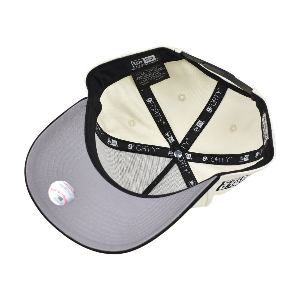 New Era LA Dodgers Upside Down A-Frame Mens Snapback Hat Chrome 70796395