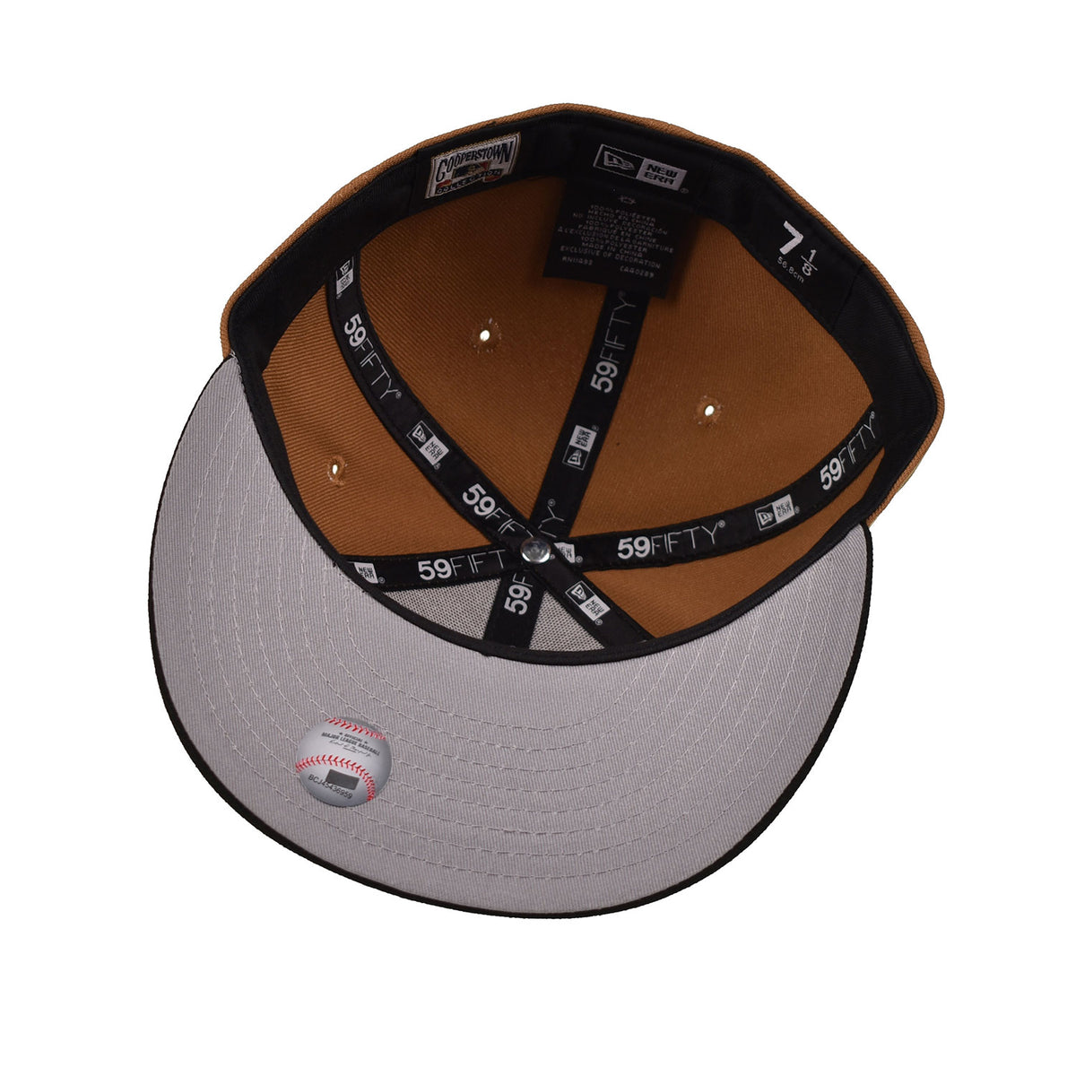 New Era Chicago White Sox World Series 59Fifty Men's Fitted Hat Brown-Black