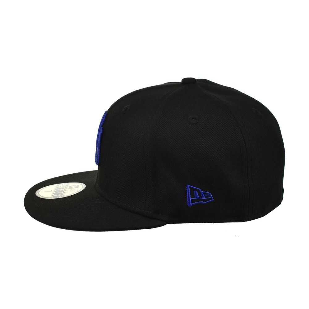 New Era NY Yankees 59Fifty Men's Fitted Hat Black/Royal Blue 70909525