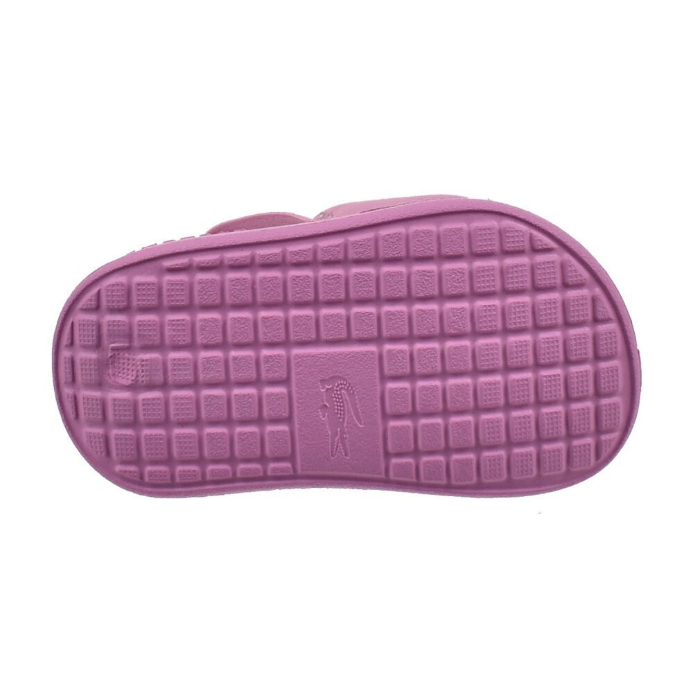 Lacoste Serve 1.0 Toddlers' Sandals Pink/White 747cui0002-f50
