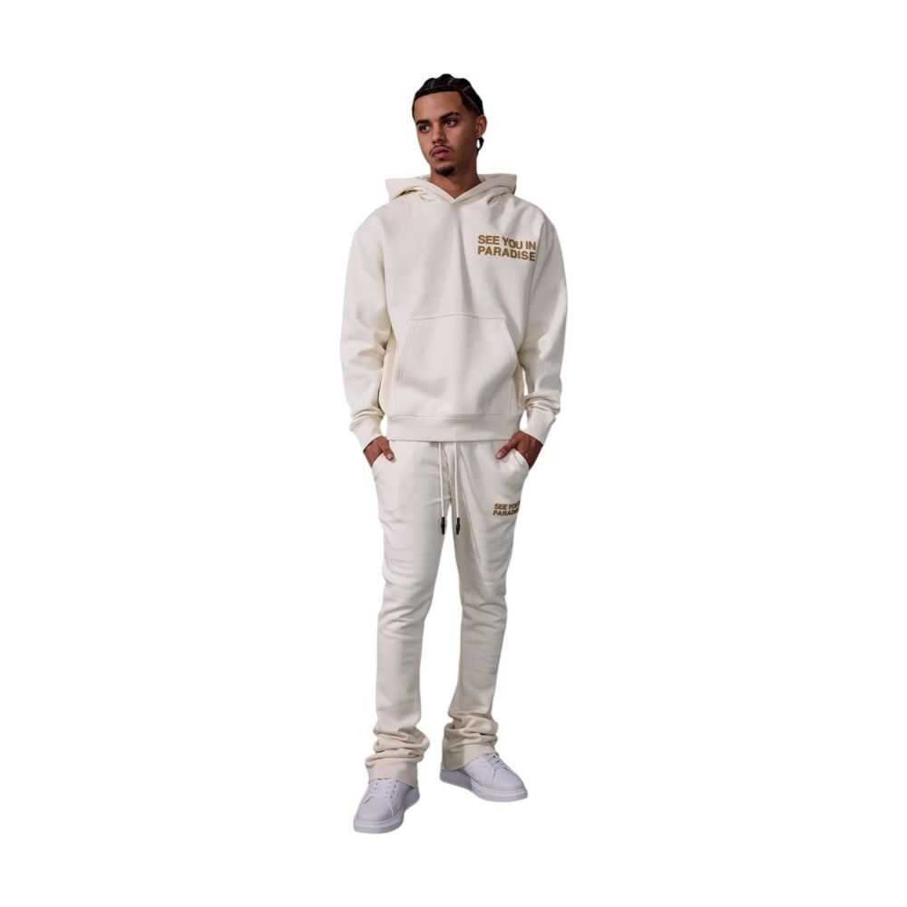 See You In Paradise SYIP Stacked Men's Sweatpants Bone 8899l-bone