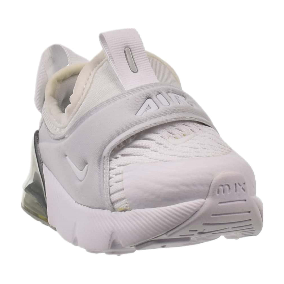 Nike Air Max 270 (TD) Toddlers' Shoes White-Metallic Silver
