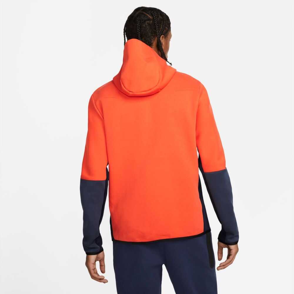 nike tech blue orange