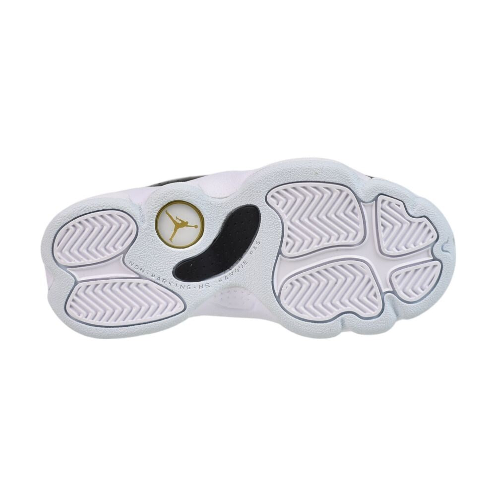Jordan 6 Rings (PS) Little Kids Shoes White/Metallic Gold-Black cw6996-100