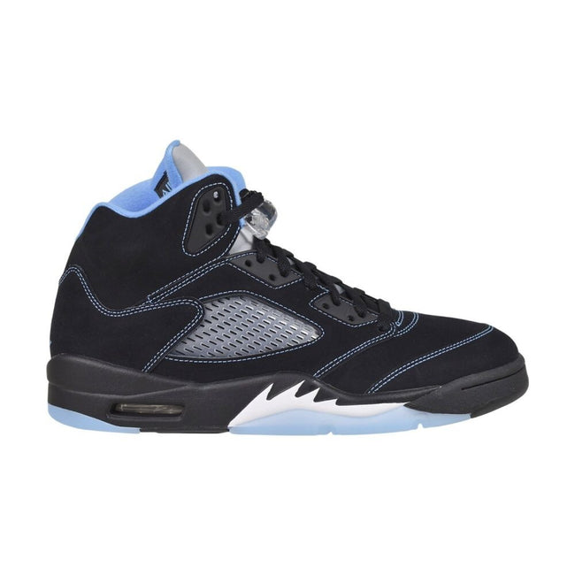 Air Jordan 5 Retro Men's Shoes Black/University Blue dd0587-008