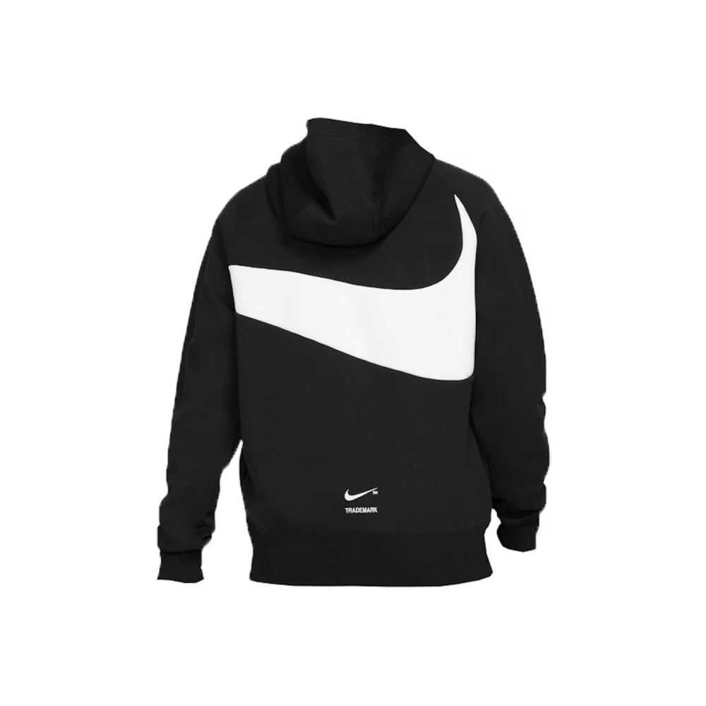Nike Nsw Swoosh Tech Fleece Men's Hoodie Black/White dd8222-010