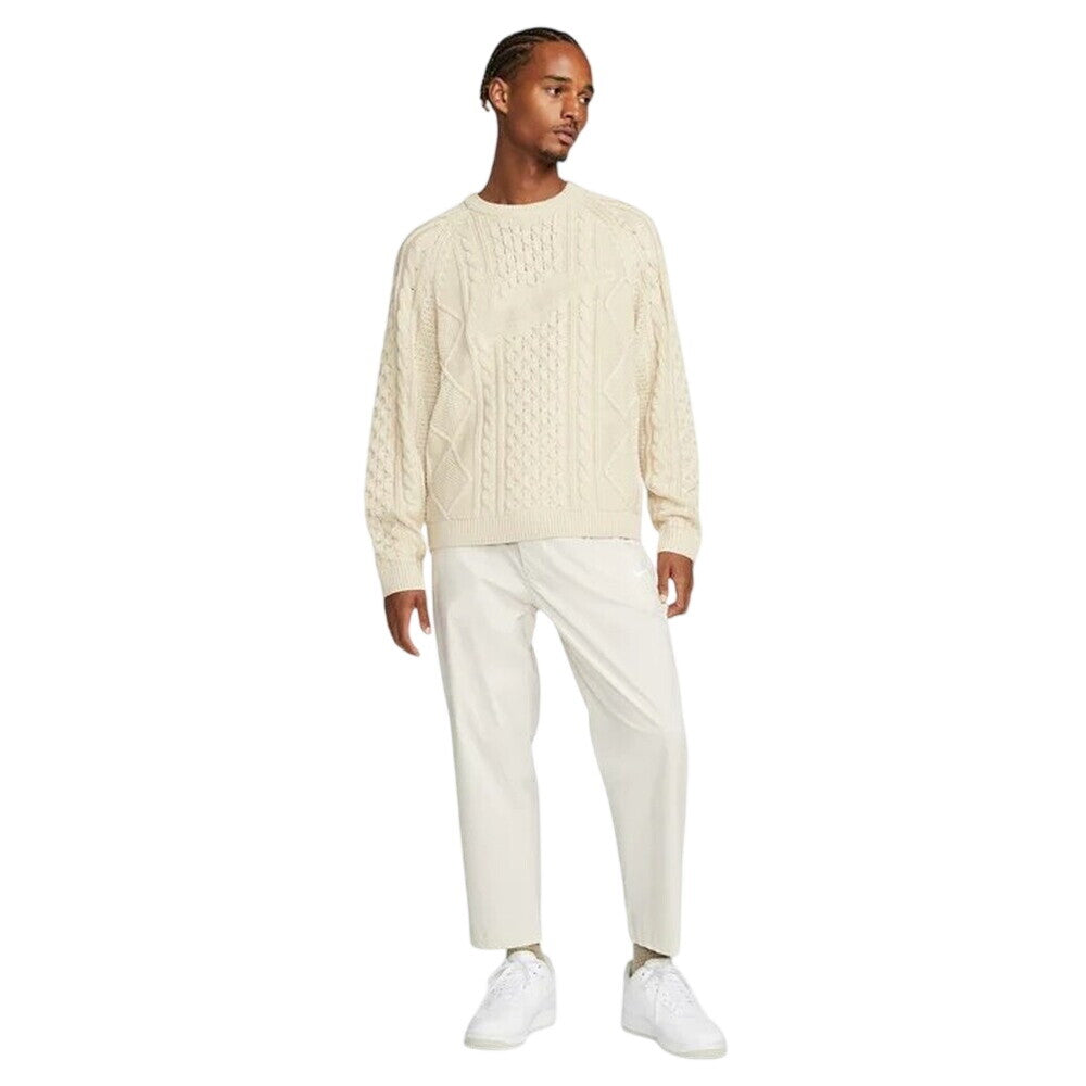 Nike Life Cable Knit Men's Sweater Rattan dq5176-206