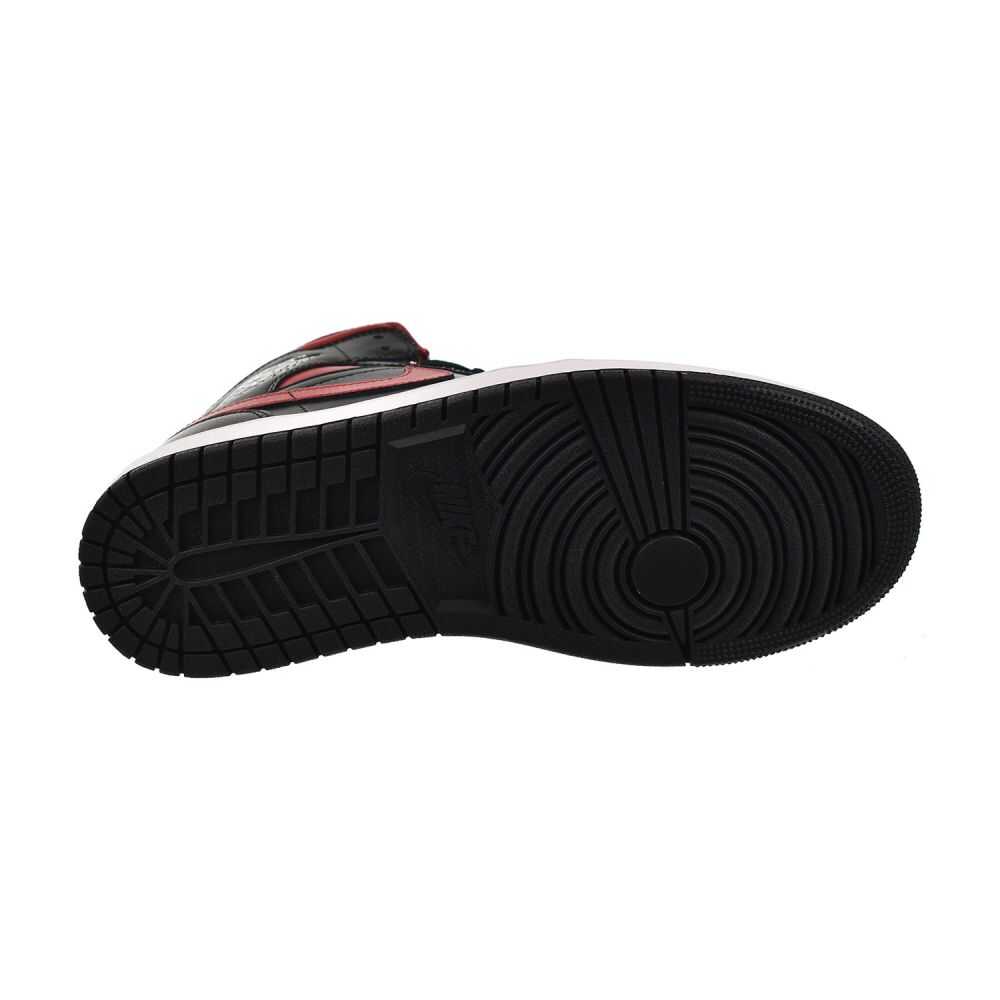 Air Jordan 1 Mid Men's Shoes Black/Varsity Red-Summit White dq8426-067