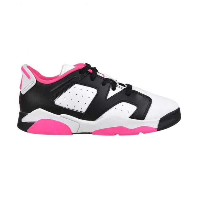 Jordan 6 Retro Low (PS) Little Kids' Shoes Black/Pink/White dv3528-061