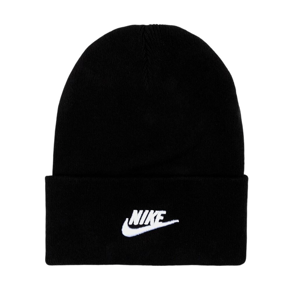 Nike Peak Futura Men's Beanie Hat Black/White fb6528-010