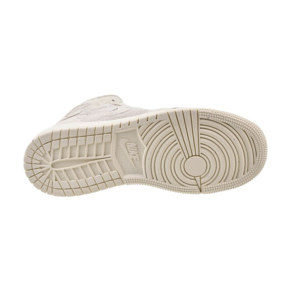 Air Jordan 1 Mid SE Craft (GS) Big Kids' Shoes Pale Ivory/Sail fn7449-100