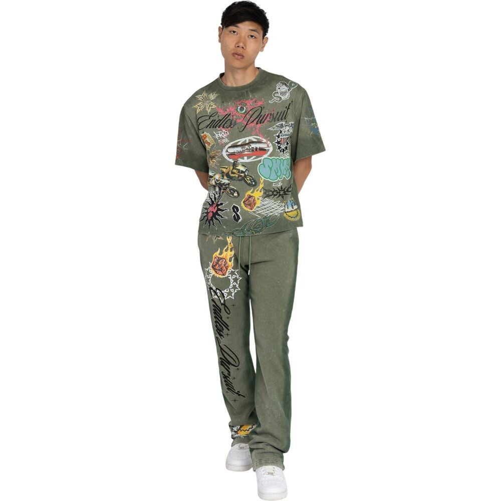 Smoke Rise Endless Pursuit Men's Sweatpants Vintage Army fp26f542z-vintagearmy