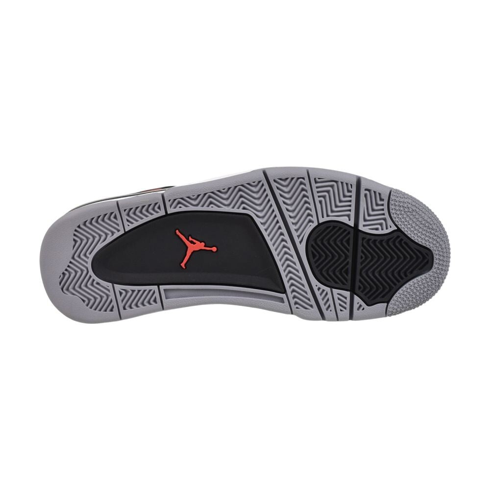 Jordan 4 Retro (GS) Big Kids' Shoes Fire Red/White-Black fq8213-600