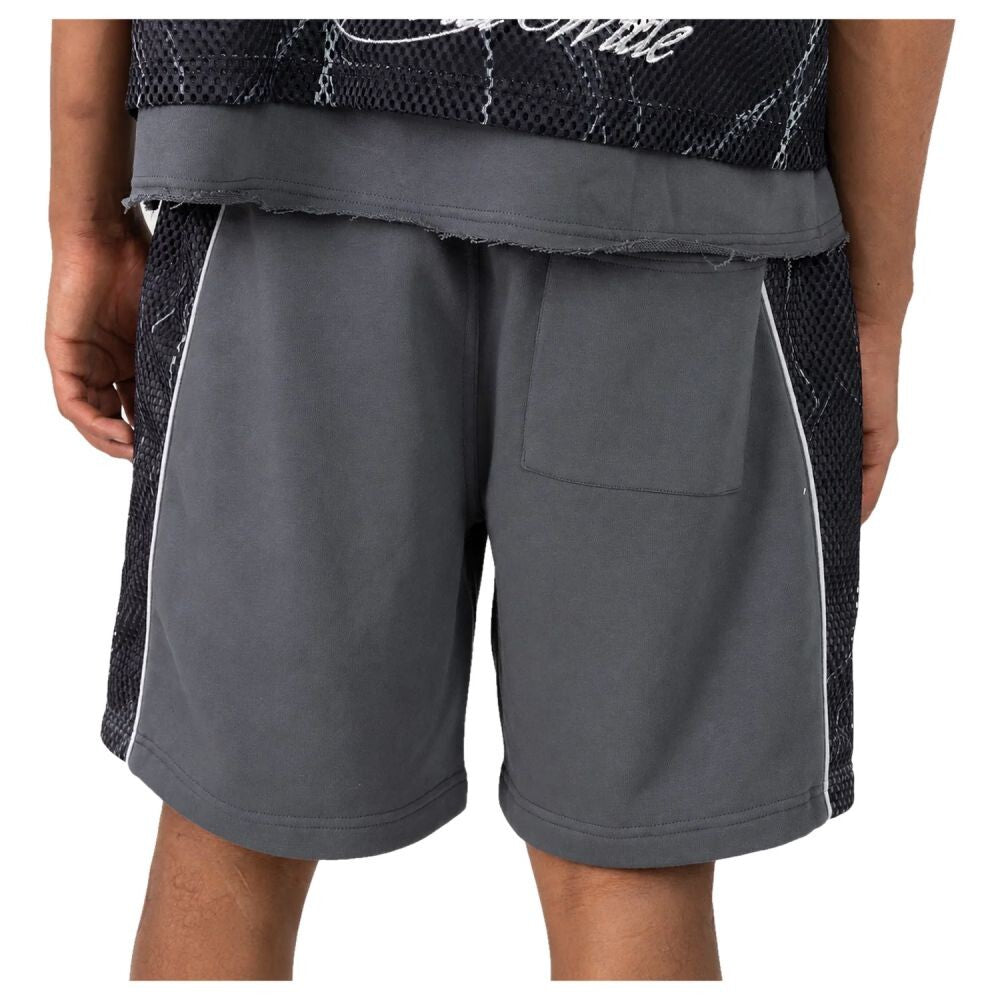 Smoke Rise Limitless 2-Fer Fleece Men's Shorts Graphite fs26s454-grapt