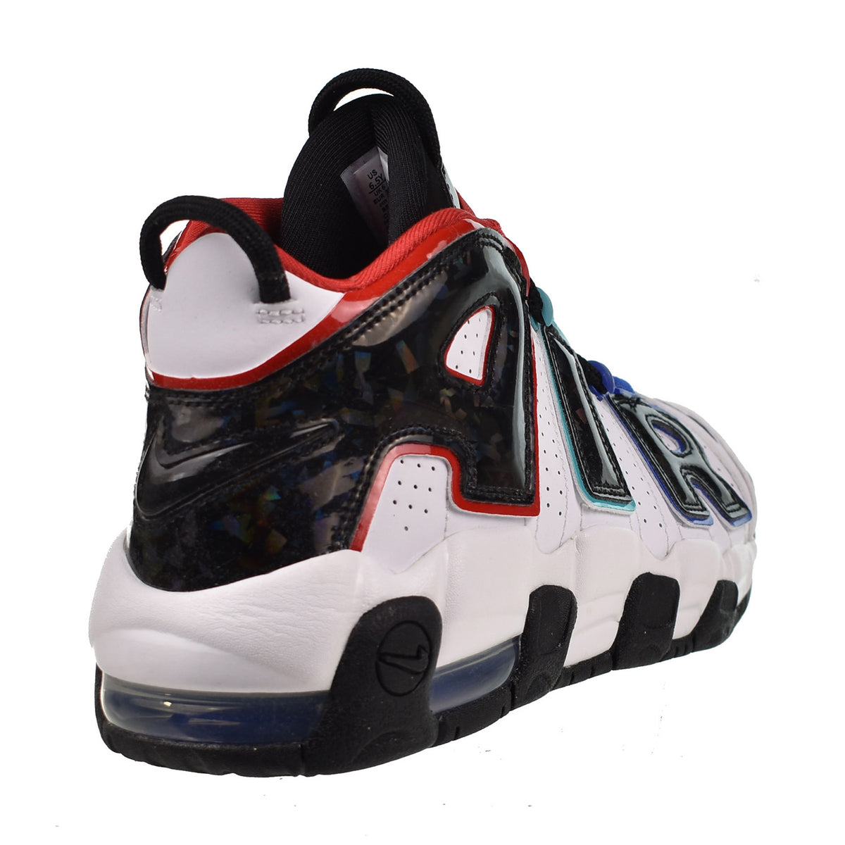 nike air max uptempo white and red