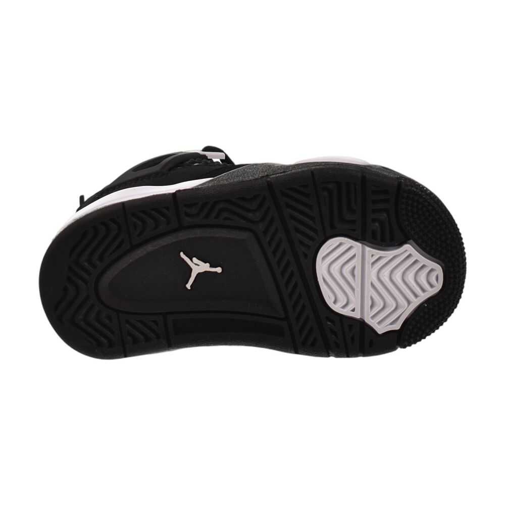 Jordan 4 Retro (TD) 'White Thunder' Toddlers' Shoes Black fv4538-001
