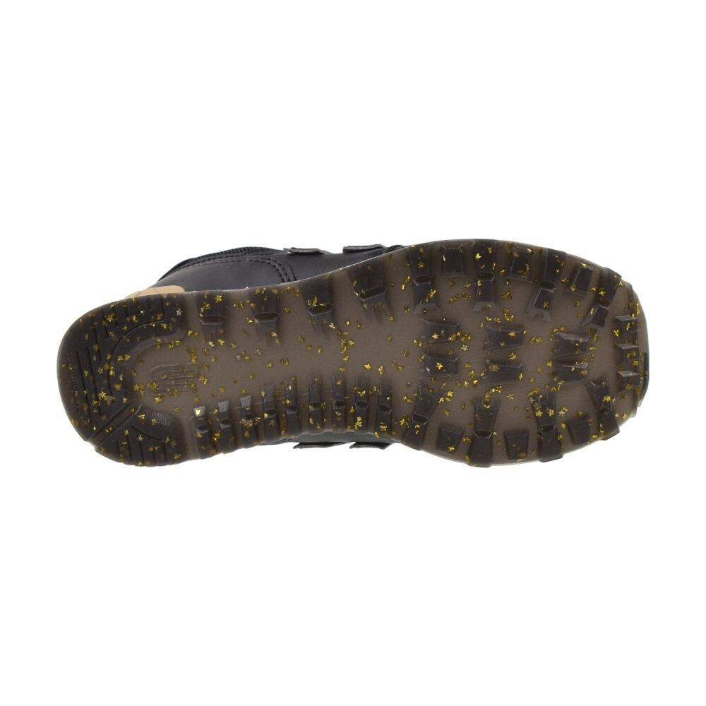 New Balance 574 Big Kids' Shoes Black/Beige/Gold Glitter gc574-gl