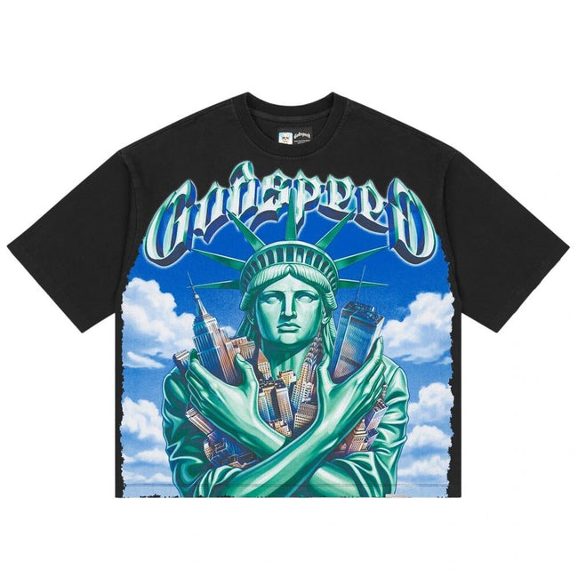 Godspeed Empire Guardian Men's T-Shirt Black gdspd42-bk