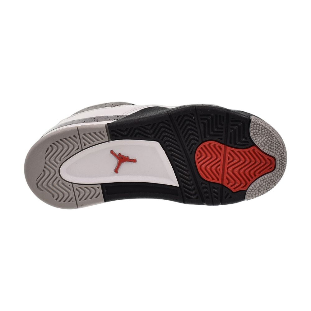 Jordan 4 Retro OG (PS) "White Cement" Little Kids' Shoes White ib4388-100