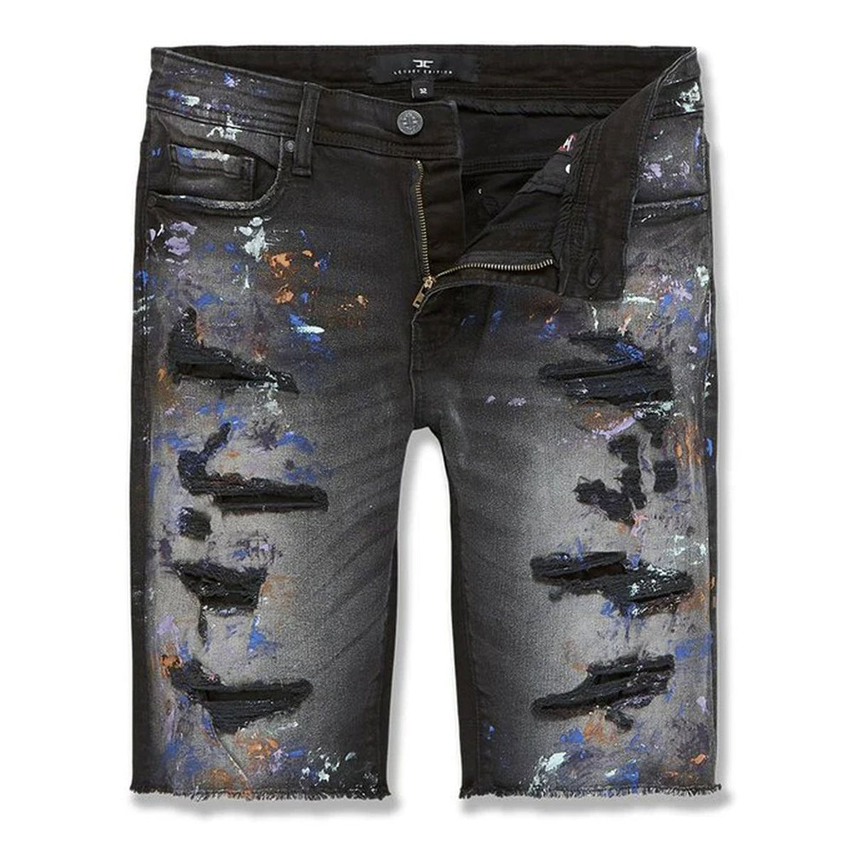 Jordan Craig Big Men's Shorts Dark Raven