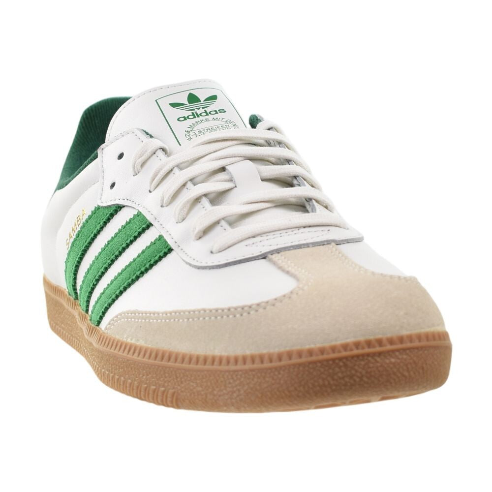 adidas gazelle silver green womens adidas Originals Samba OG Men's Black/White/Collegiate Green/Active Green Shoes, Size: 9 main image 0
