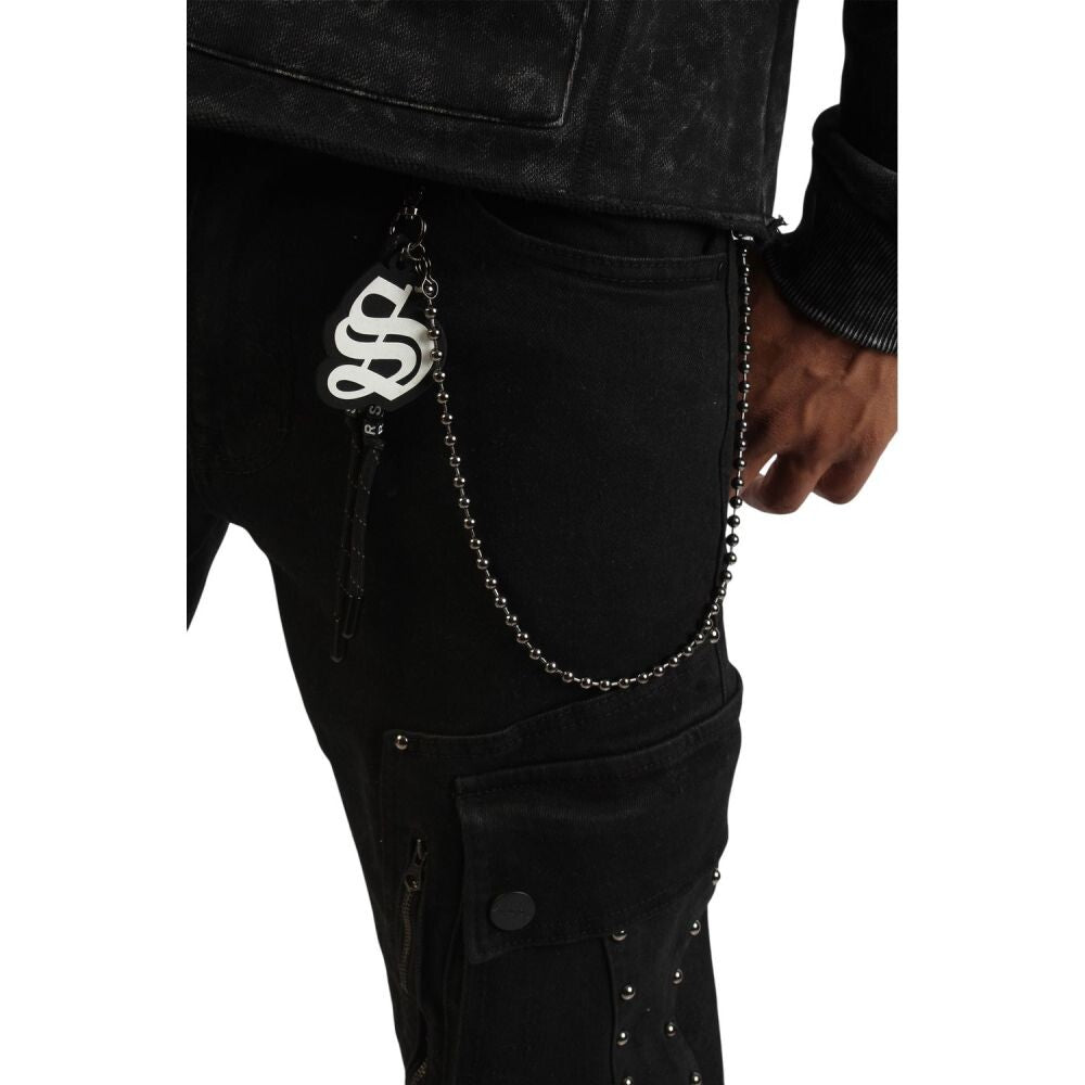 Smoke Rise Utility Men's Jeans Glow Black jp26s443-gb