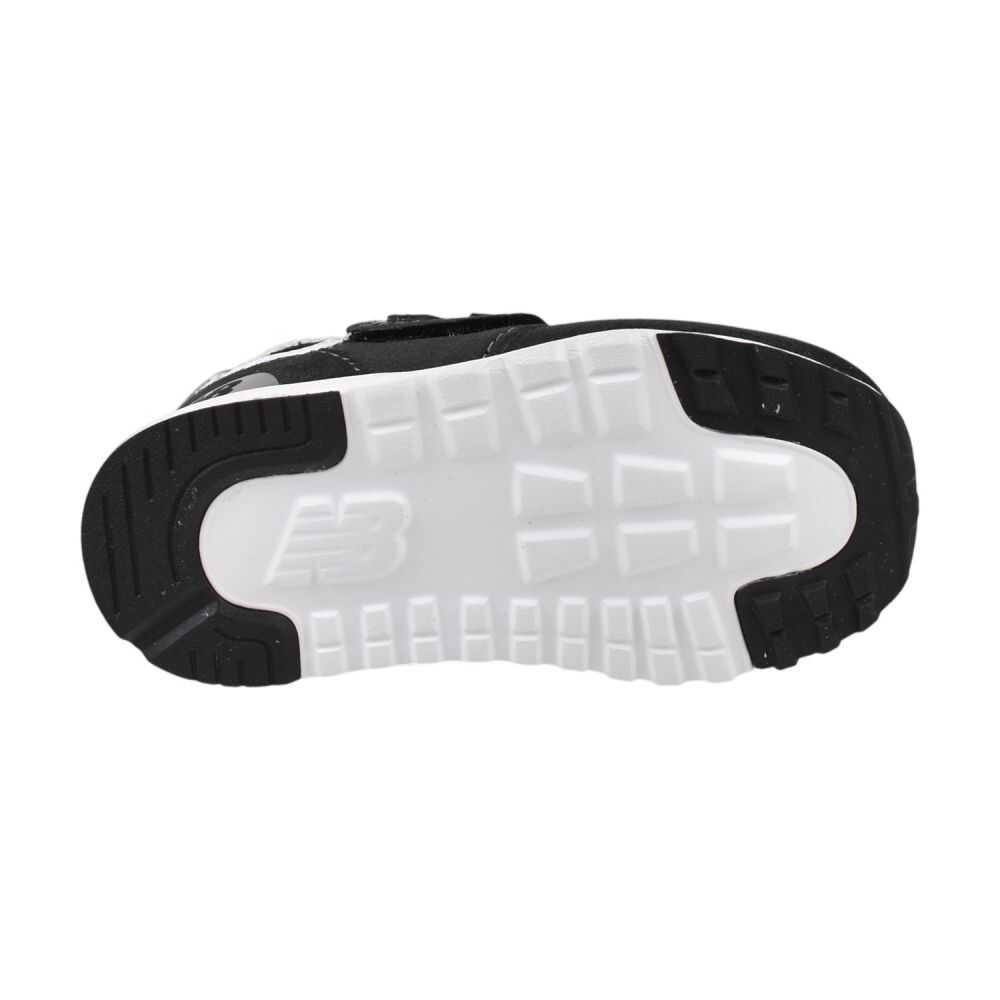 New Balance 574 New-B Hook & Loop Toddlers' Shoes Black/Grey nw574-bk