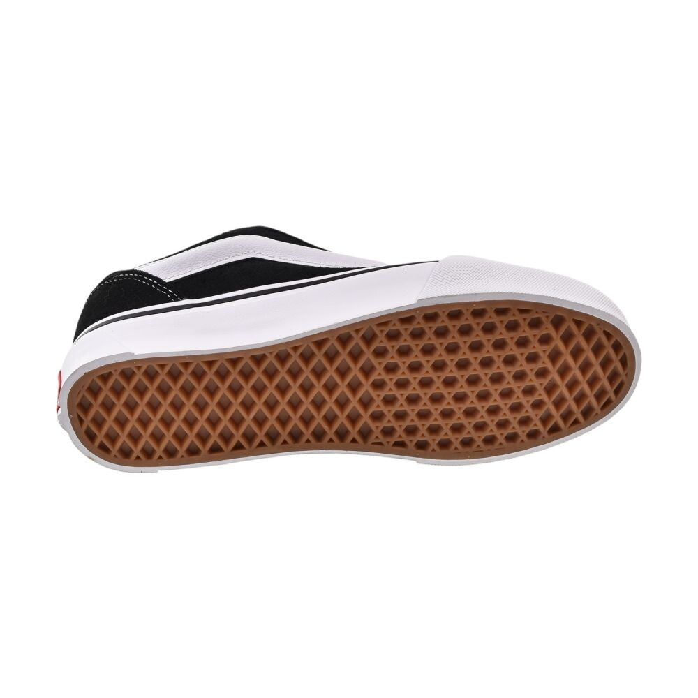 Vans Knu School Men's Shoes Black/True White vn0009qc-6bt