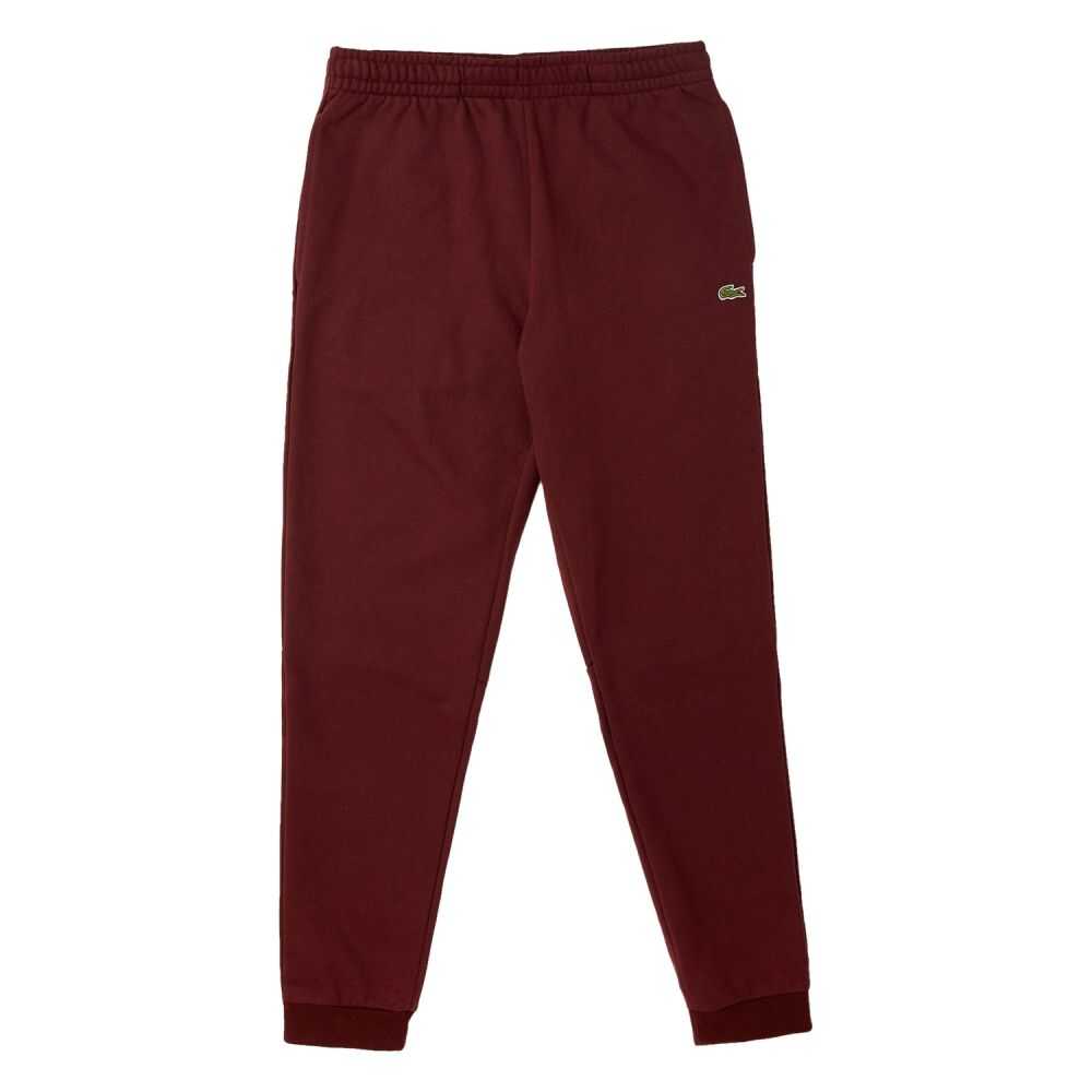 Lacoste Tapered Fit Fleece Men's Sweatpants Bordeaux xh2529-bzd
