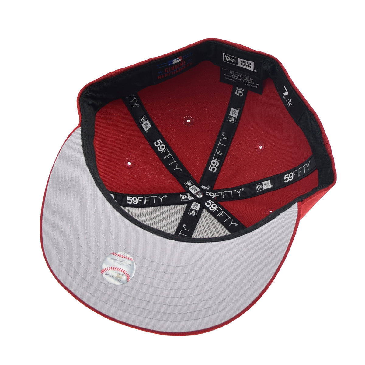 New Era New York Yankees Basic 59Fifty Fitted Men's Hat Red