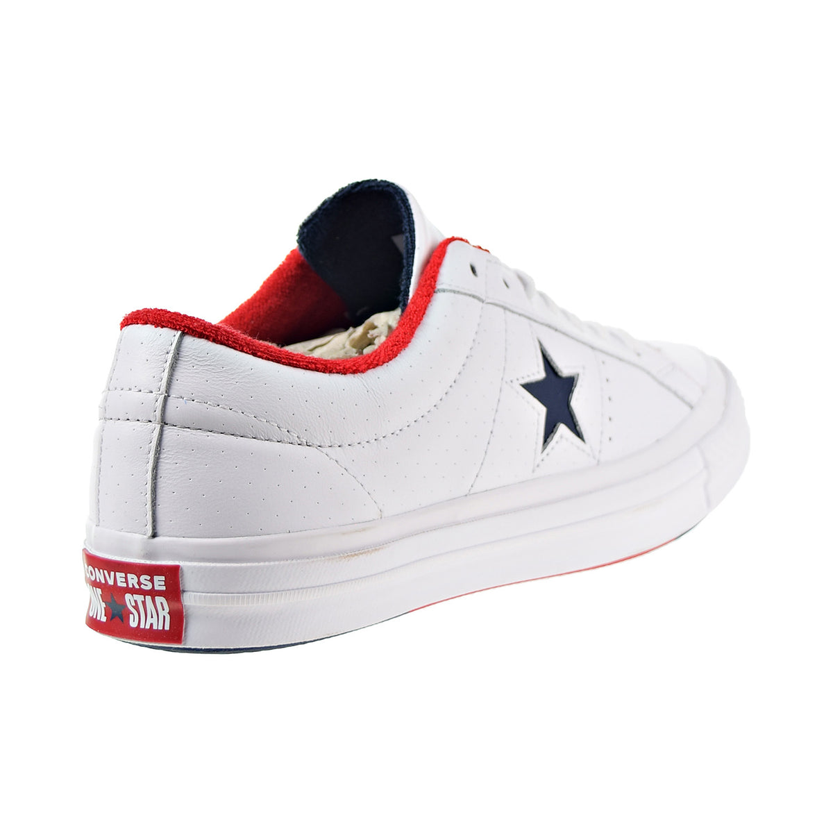 おすすめの人気 CONVERSE ワンスター WHITE / NAVY / RED - 靴