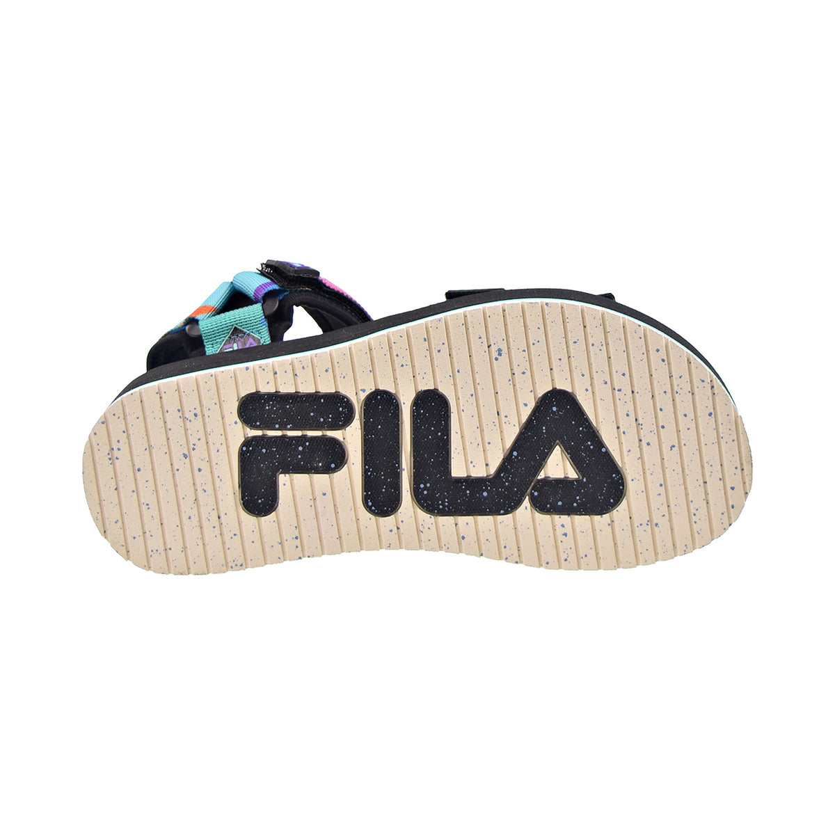 Fila Drifter DNS '90s Hiking Men's Sandals Black-Electric Purple-Red Orange