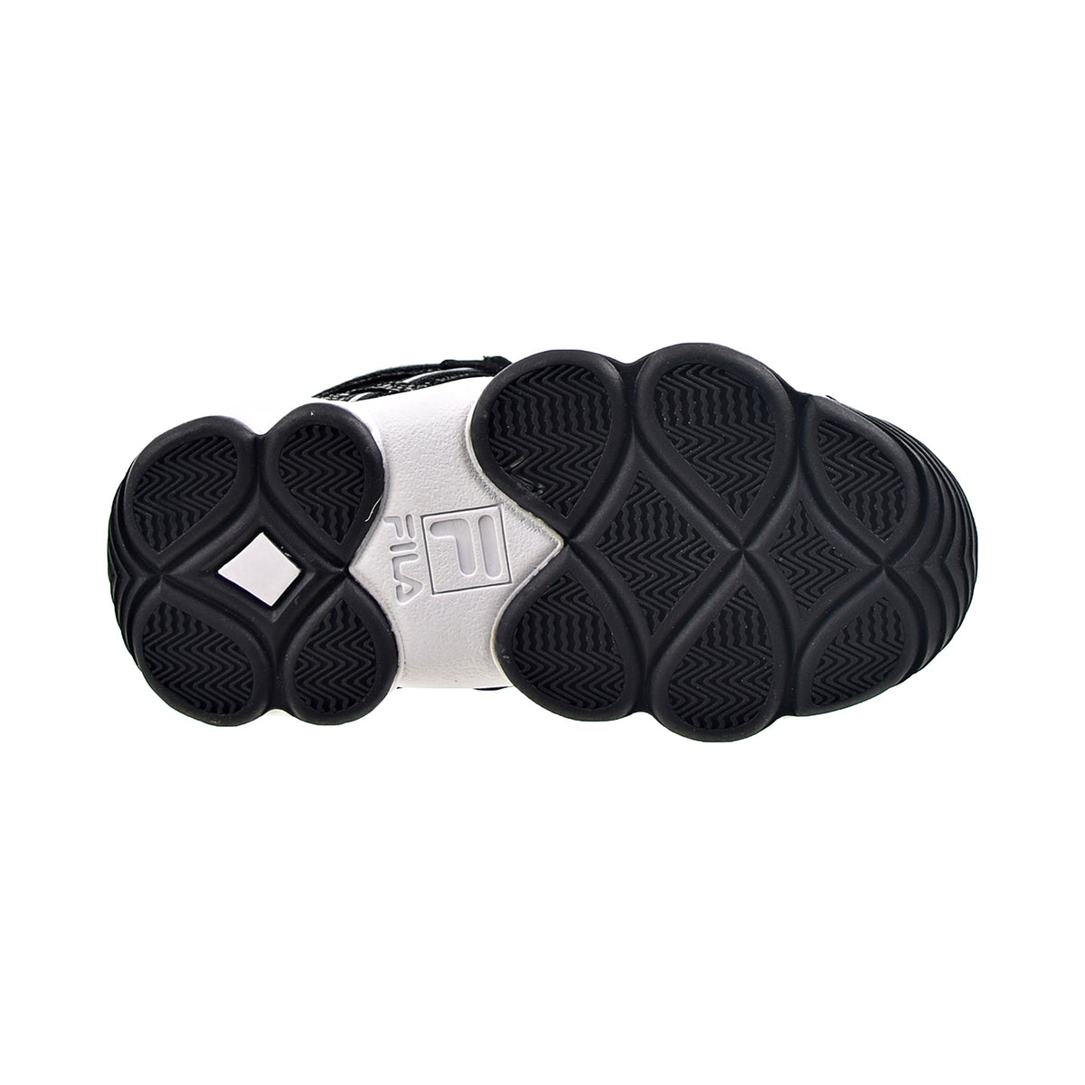 Fila Stackhouse Spaghetti Little Kids' Shoes Black-White