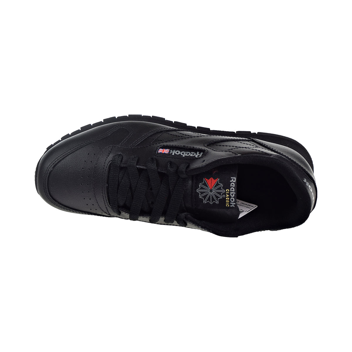 Reebok Classic Leather Big Kids' Shoes Black