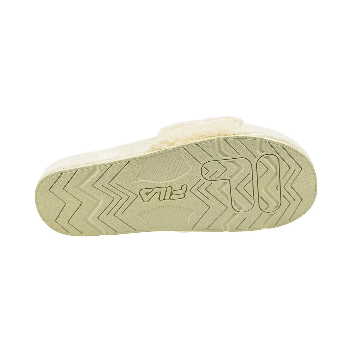 Fila Fuzzy Drifter Women's Slide Sandals Cream-Navy-Red